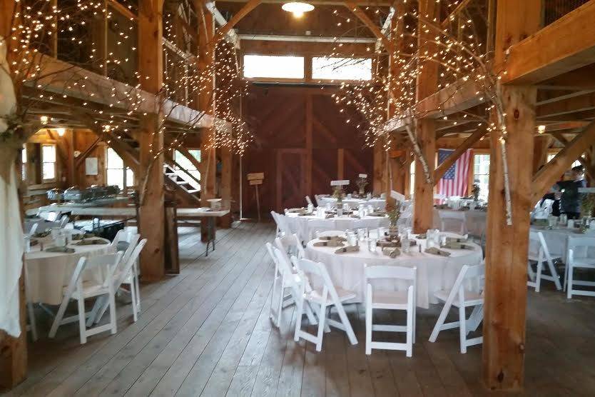 Sweet barn wedding