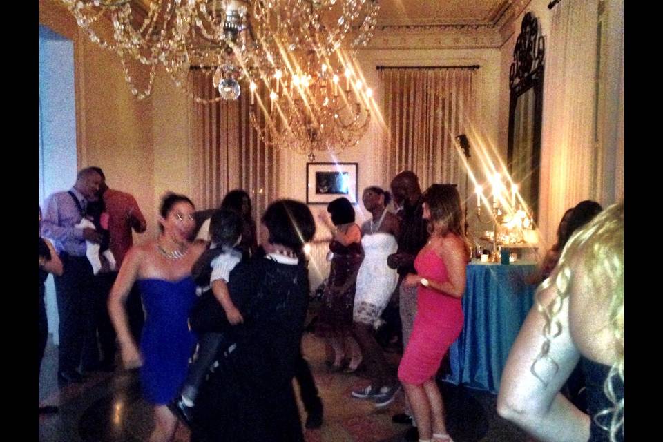 Guests dance floor