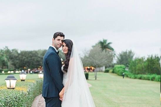 The happy couple