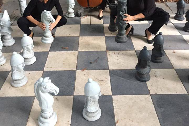 On the giant chess board