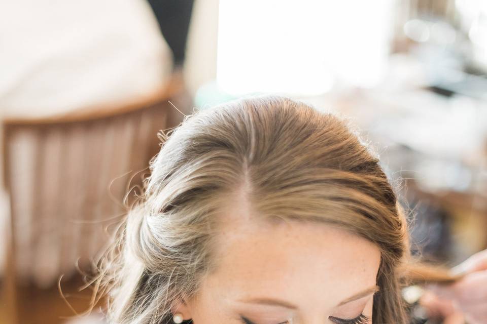 Bride's portrait