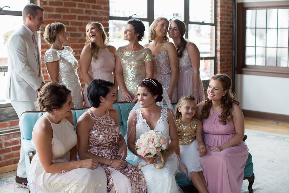 Bridal party makeup by me