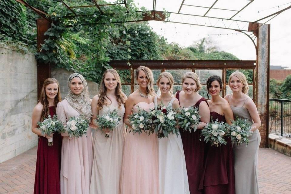 Bridal party makeup by me