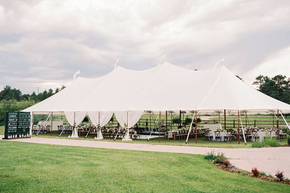 Sailcloth tent