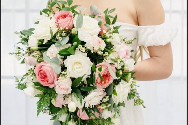 Cascadian bridal bouquet