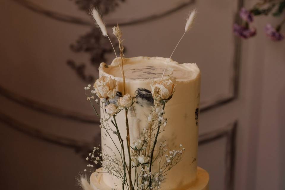 Wedding cake forest bohemian