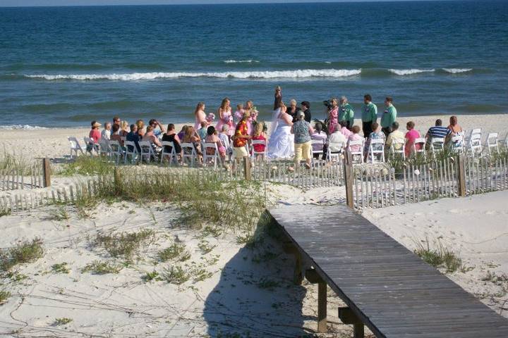 Beach wedding