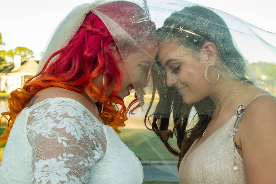 Bride & her cousin