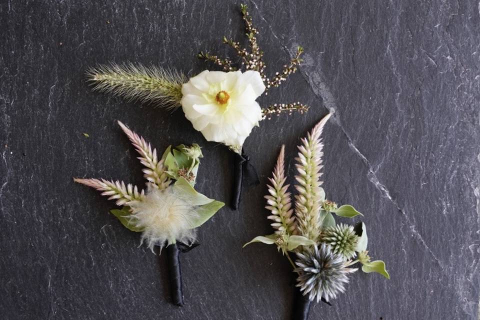 Floral boutonnieres