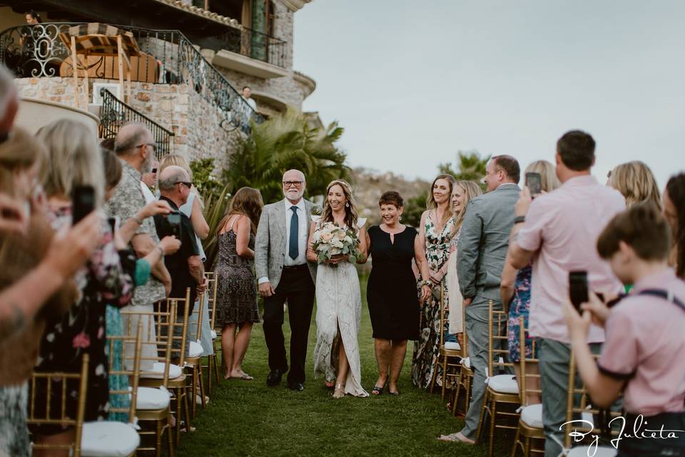 Wedding at a Villa