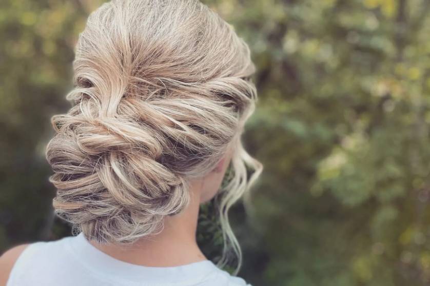 Beautiful updo