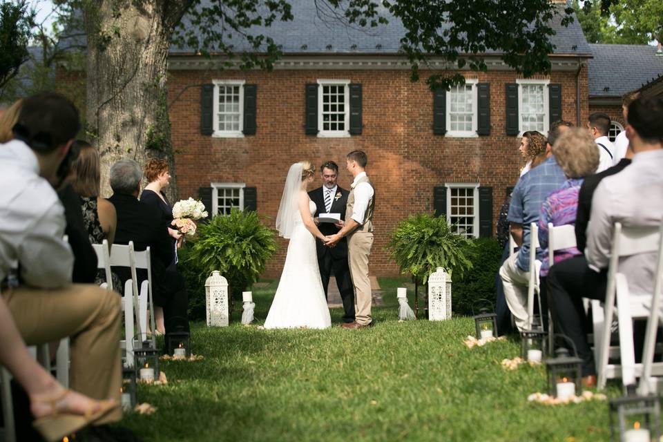 Ceremony in the Grand Allee