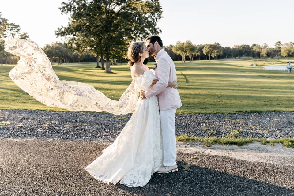 Wedding kiss