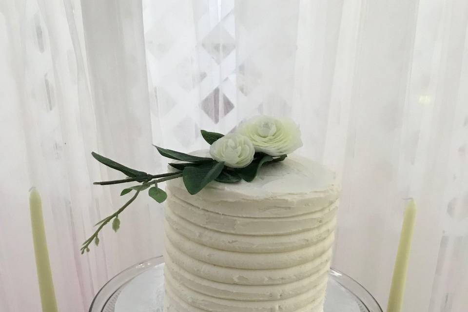 Textured buttercream