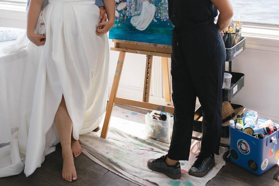 Live Painting on the Solaris