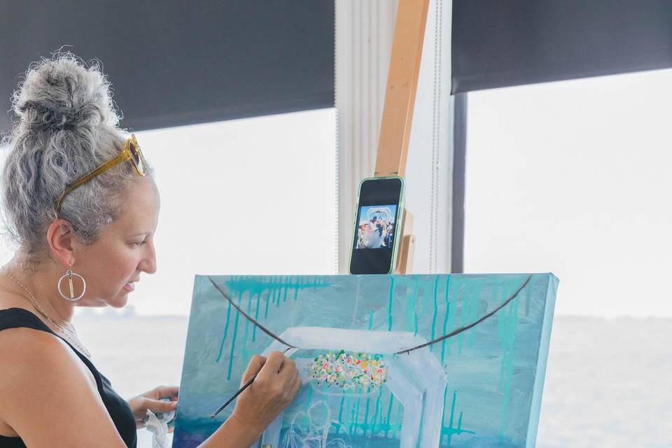 Live Painting on the Solaris