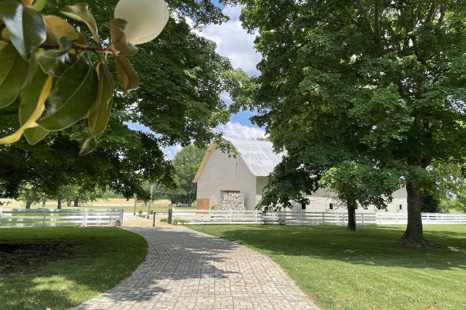 Barn in Spring