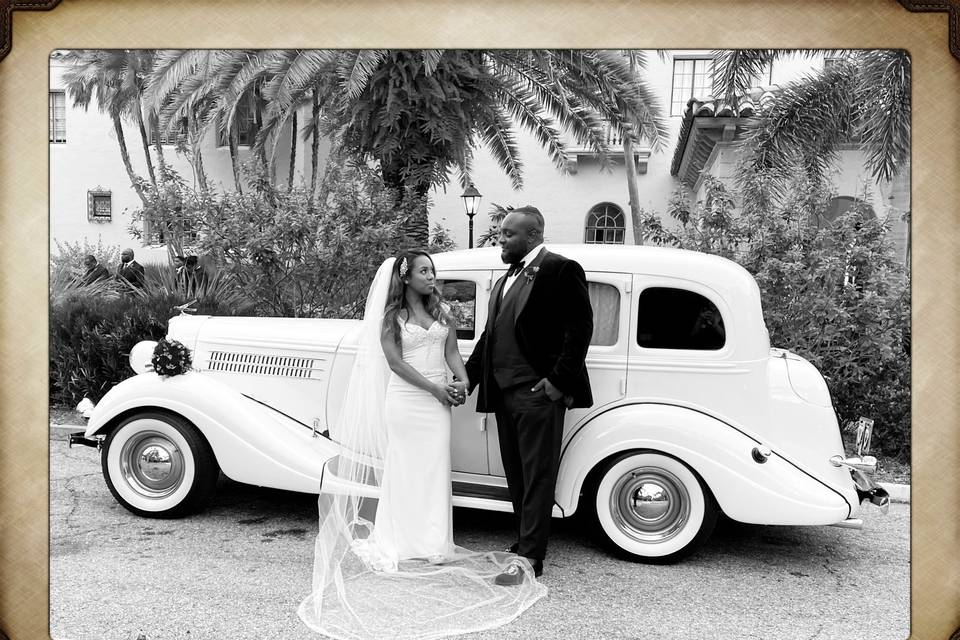 Vintage Wedding Car Srv Du