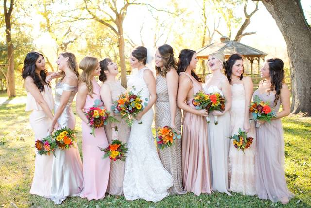 Wedding entourage