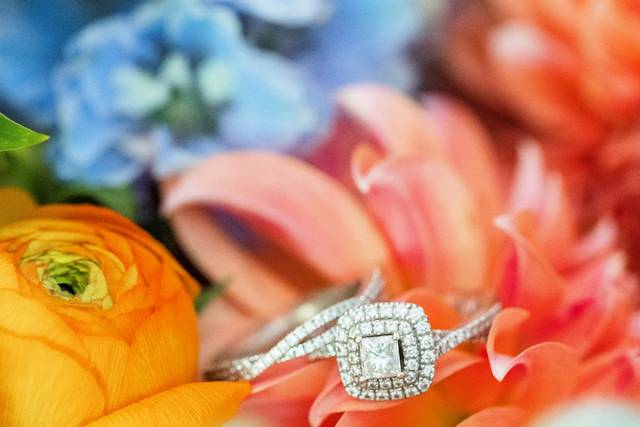 Colorful Bridal Bouquet