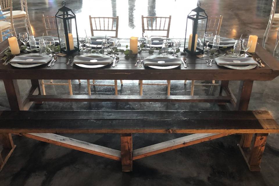 Farmhouse tables