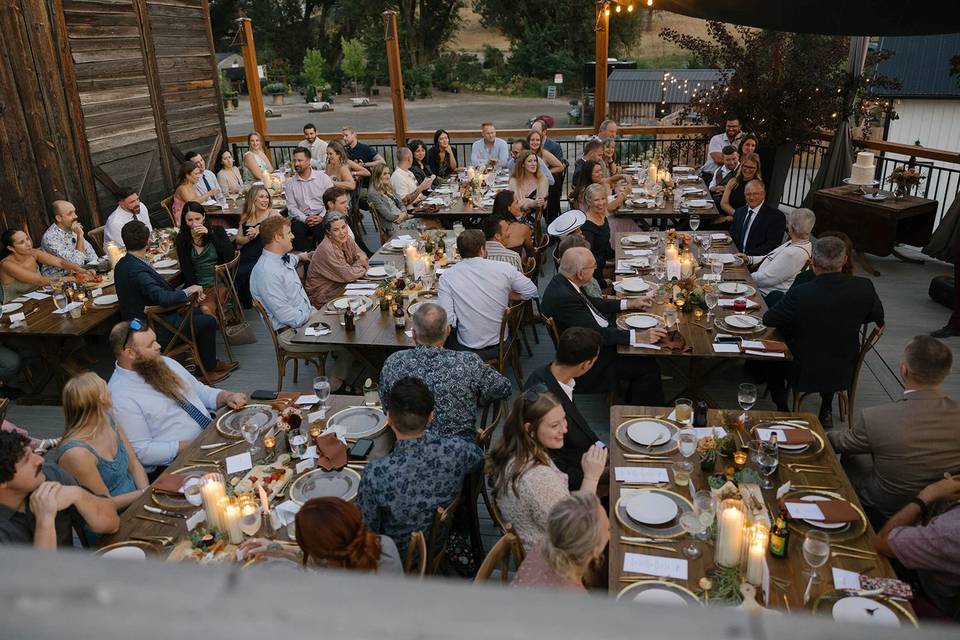 Plated Dinner Service