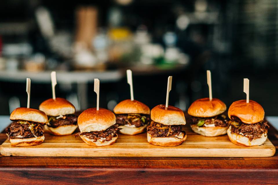 Beef sliders