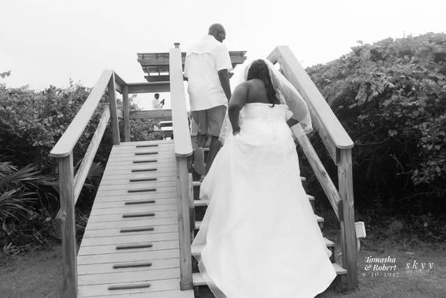 The newlyweds