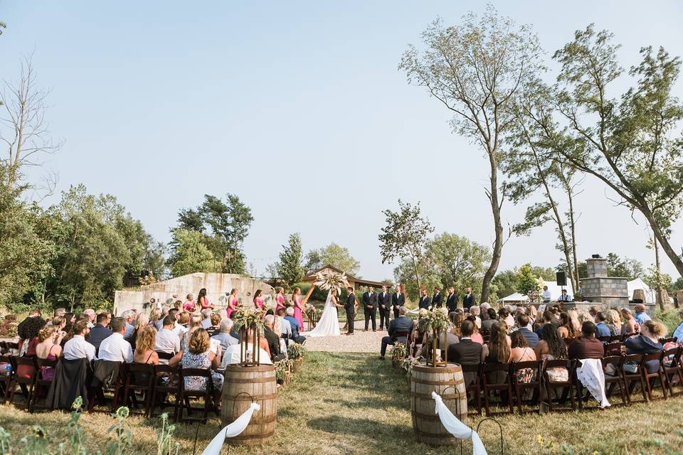 Outdoor Ceremony Space