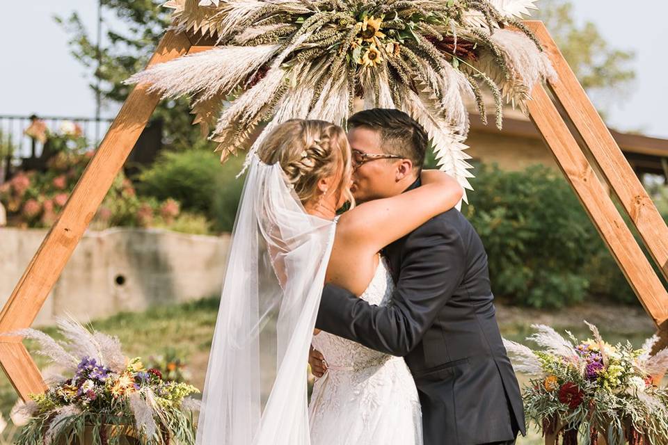 Boho Wedding Arch