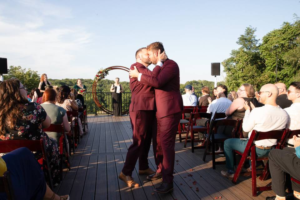 Ceremony on the Deck