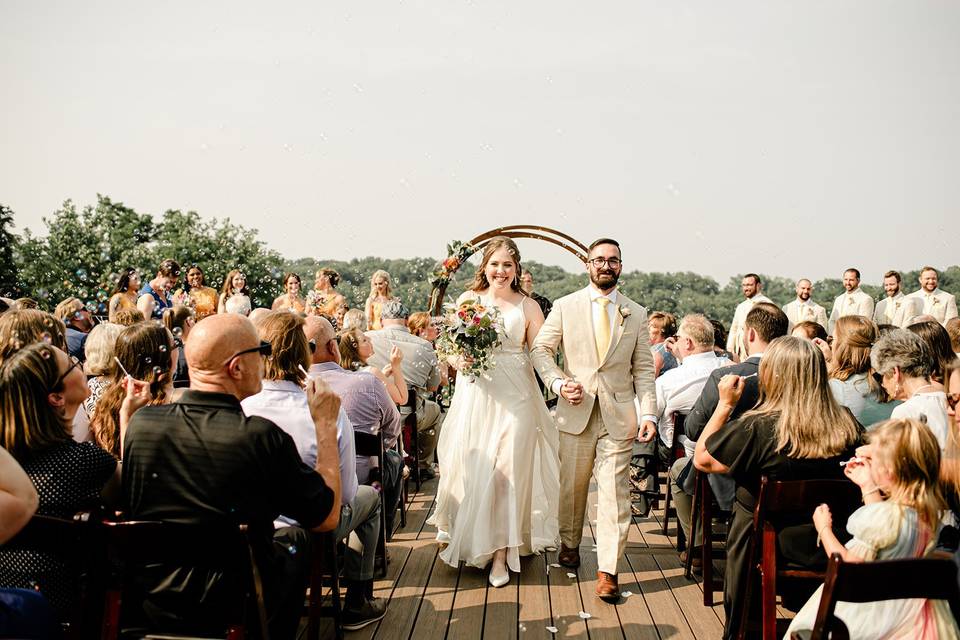 Ceremony on the Deck