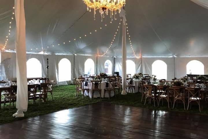 A tent Chandelier