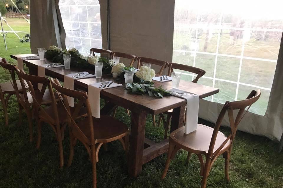 Harvest Table Design