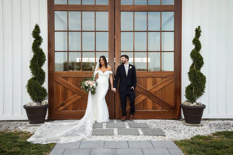 Barn Door Ceremony