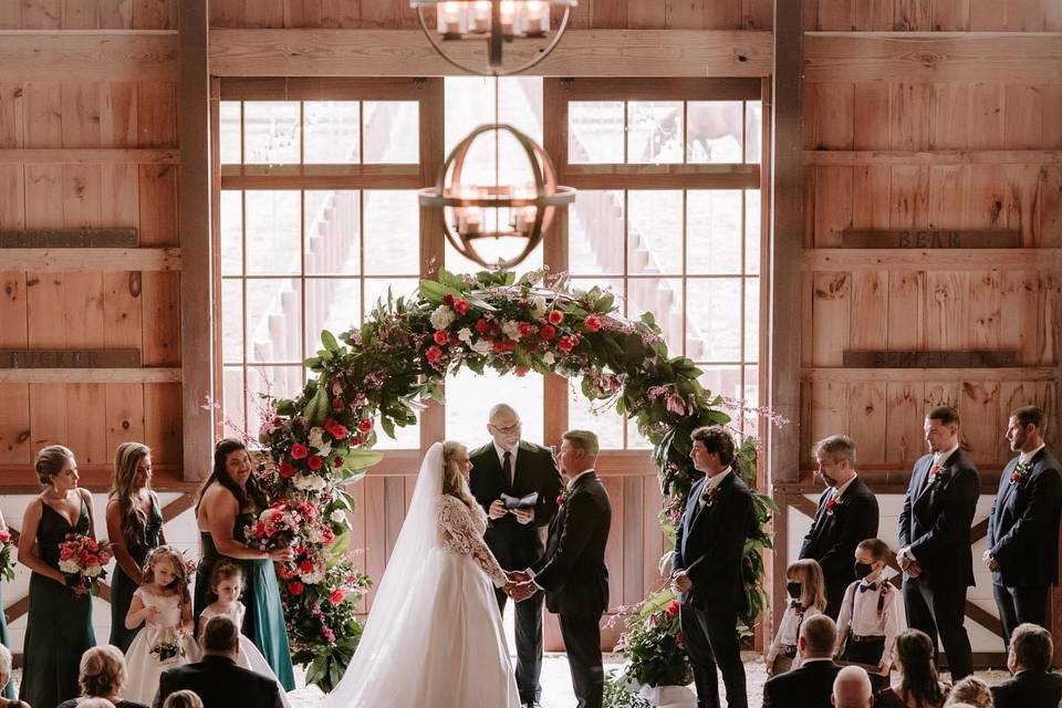 Ceremony Inside Arena