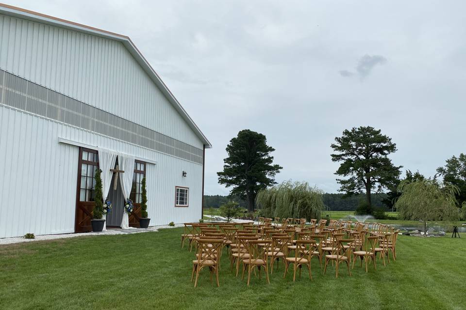 Ceremony chairs