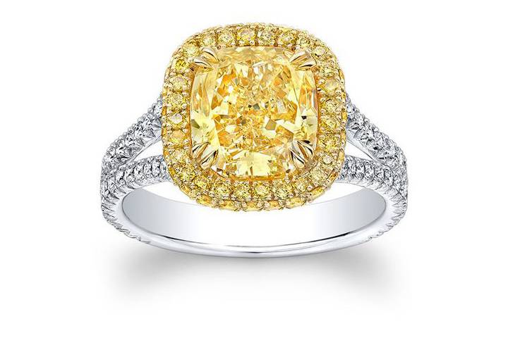 Fancy Yellow Diamond Ring