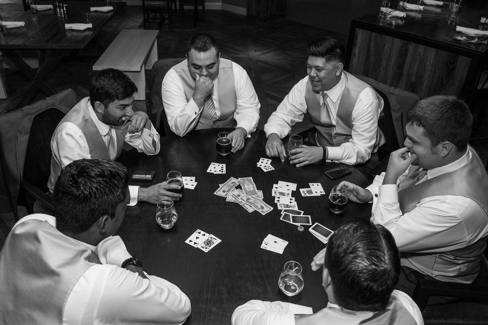 Groom & the Groomsmen