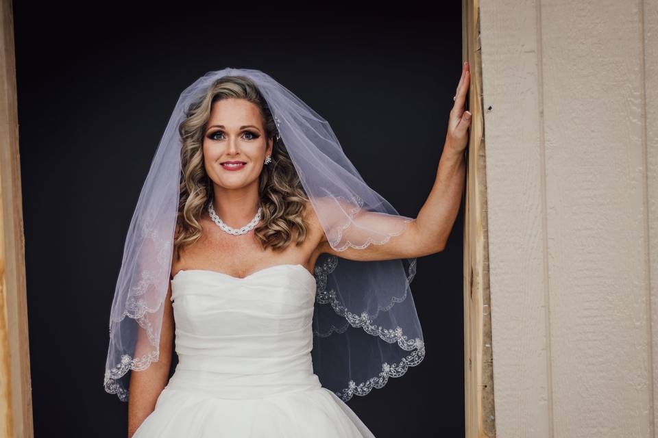 Bride in Doorway