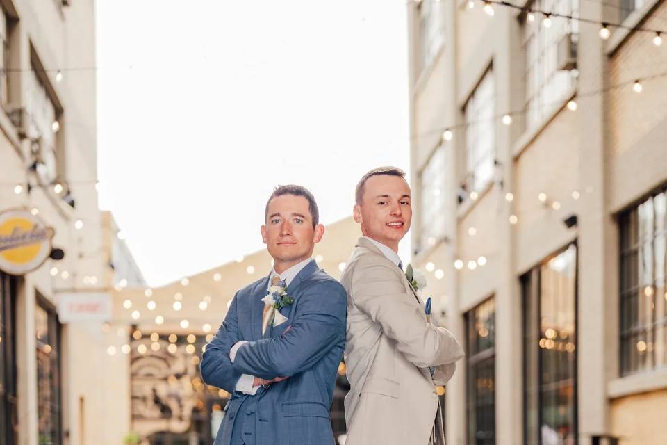 Two grooms