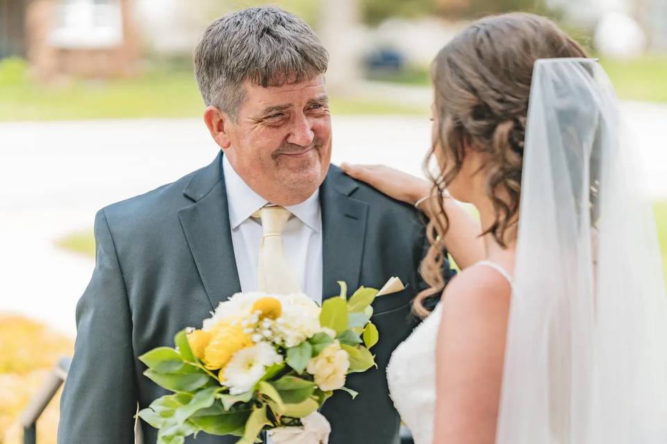 First look with dad