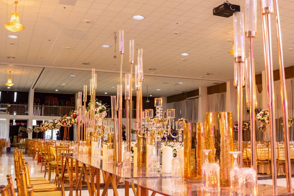 Tall centerpieces