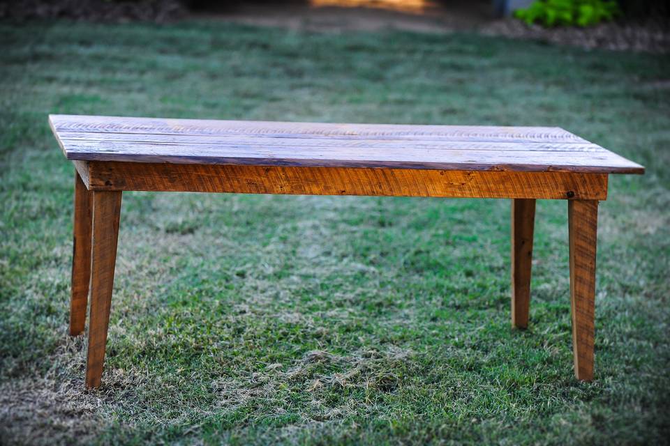 Wooden table