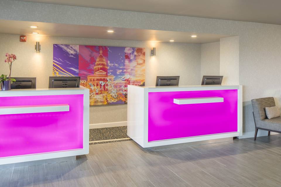 Main entrance - front desk