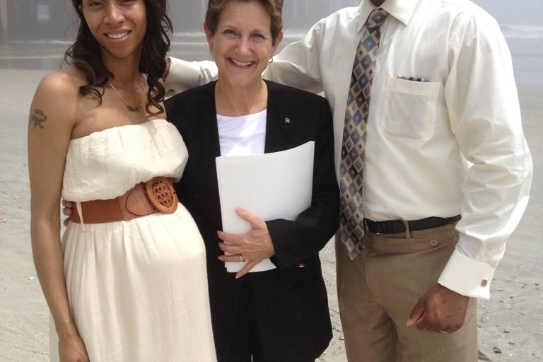 Atlantic City Beach Wedding