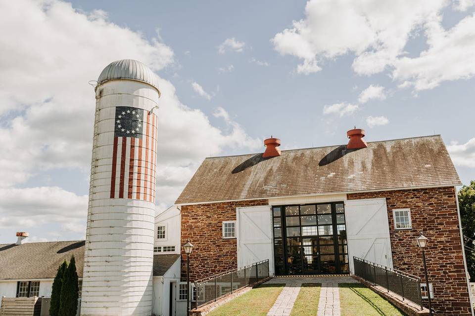 Stone Barn Entrance