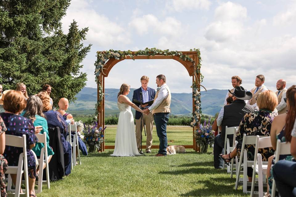 Bozeman, MT Summer Wedding