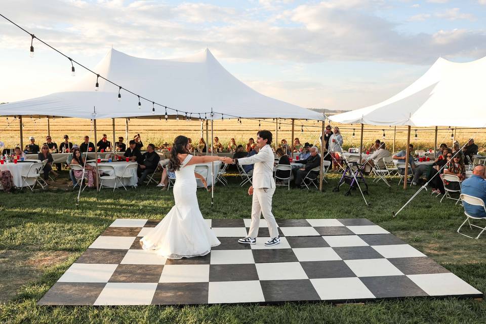 Worden, MT Summer Wedding
