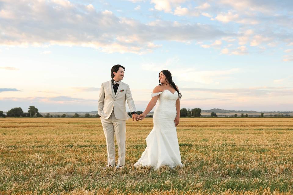 Worden, MT Summer Wedding